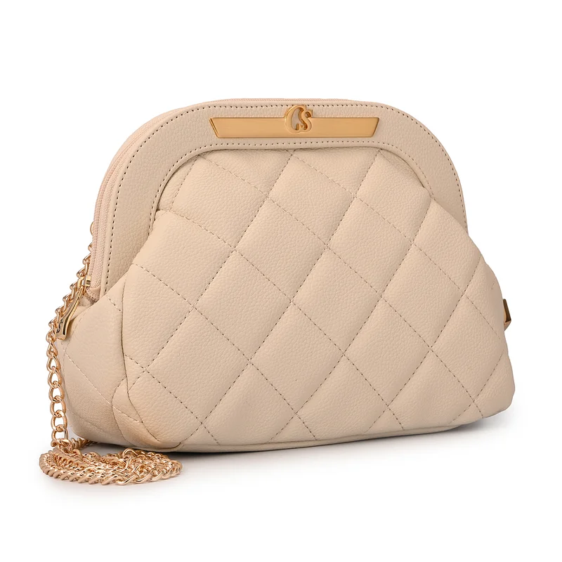 Carmen Steffens Quilted Bag Cs Off-white